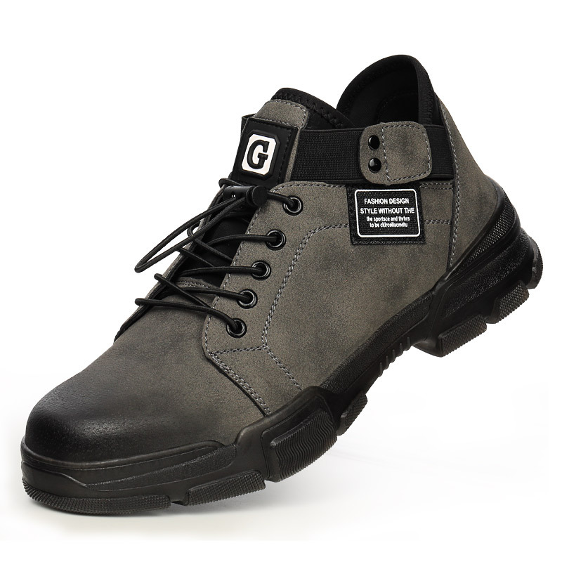 GUYISAHOT-SELLING ANTISKID and wear-resistant working safety shoes with rubber soles