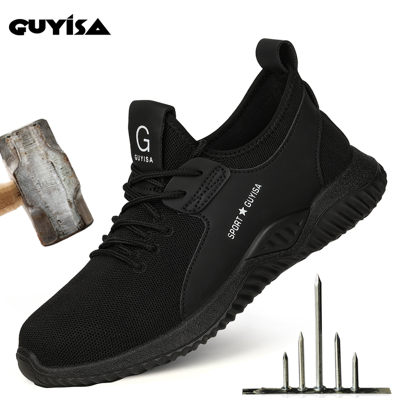 GUYISA china high quality fashionable light weight safety sneakers