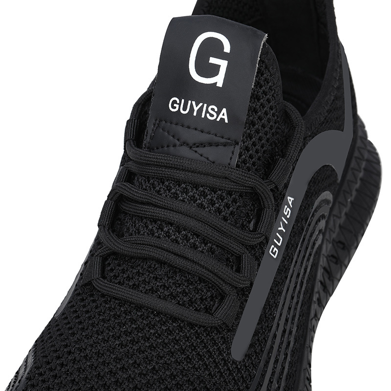 GUYISA factory direct hot summer breathable safety shoes for men