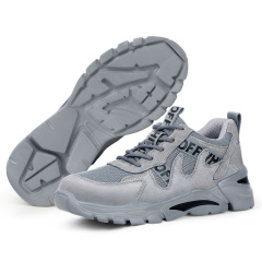 GUYISA breathable mesh safety shoes light wear-resistant casual sports safety work shoes