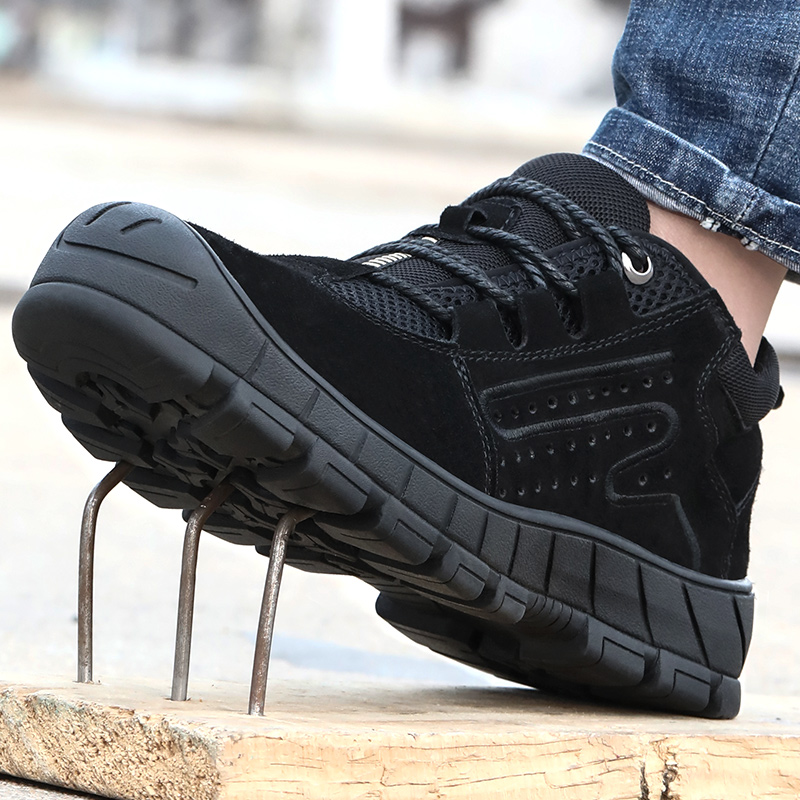 Breathable Cheap and High quality industrial protective Safety Shoes With Steel Toe