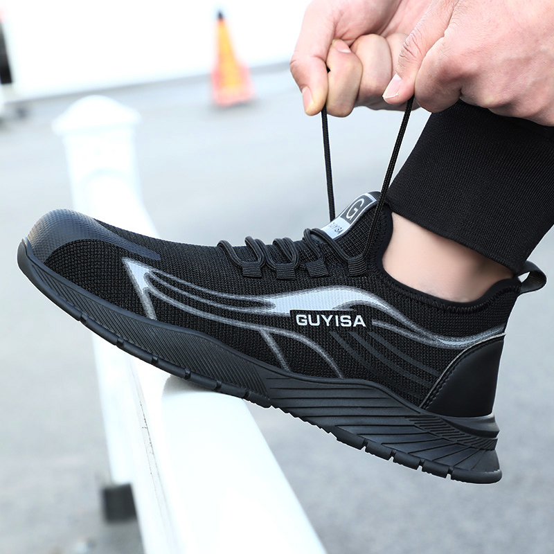 Breathable and smash proof Steel Toe for Safety Shoes work boots