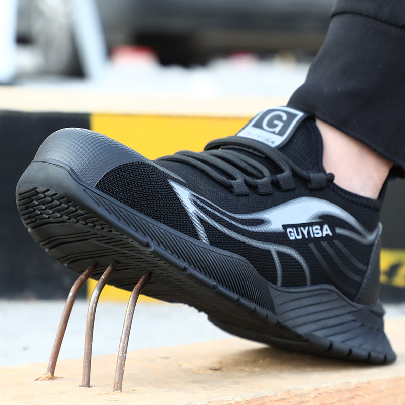 Breathable and smash proof Steel Toe for Safety Shoes work boots