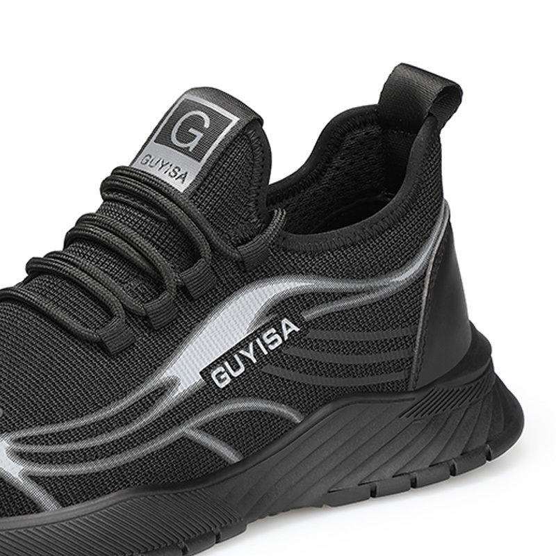 GUYISA Breathable and smash proof Steel Toe for Safety Shoes