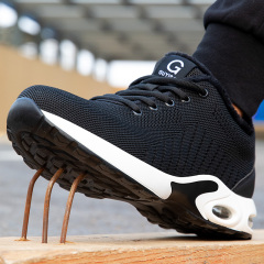 GUYISA Men's Steel Toe Winter Safety Shoes Women Work Shoe Lightweight Puncture Proof  Men Industrial Shoes