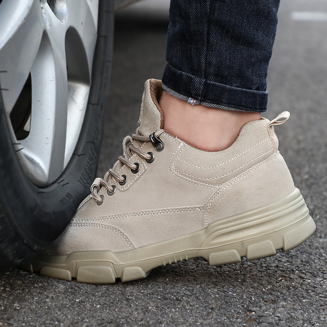 hot style men work supplier security steel toe safety boots