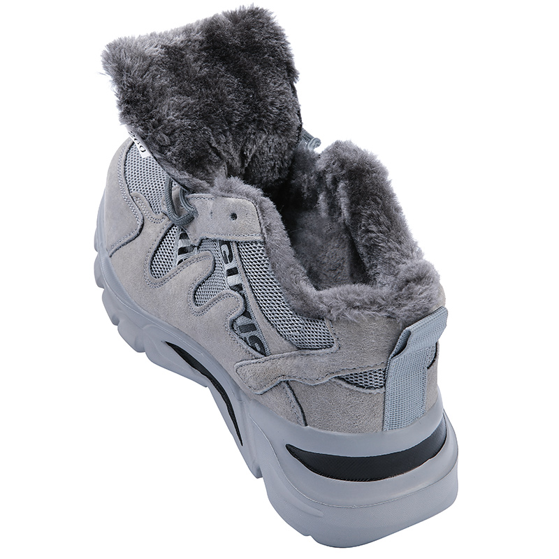 Winter Men's Steel Toe Slip Resistant Puncture Proof Construction Safety Shoes