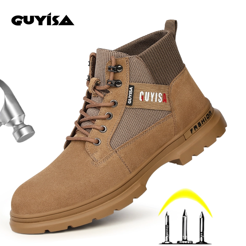 GUYISA Professional safety boots shoes Steel Toe For Industrial