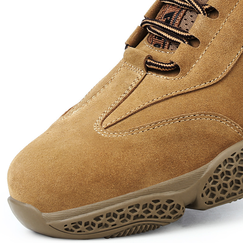 high temperature resistant work boots american steel toe cap safety footwear quality for men