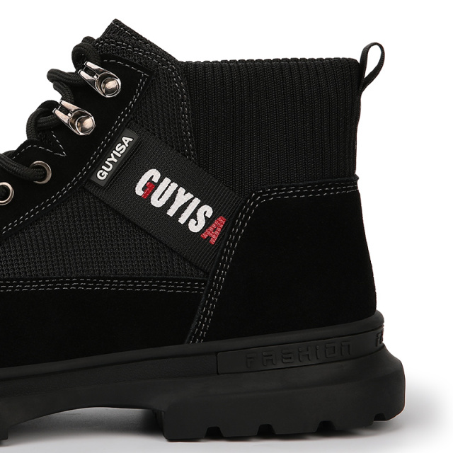 high quality and comfort steel toe hiking shoes and men working shoes and safety boot factory