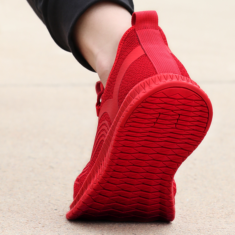 China Red Non-slip Anti-puncture Protective Safety Shoes for Women Men