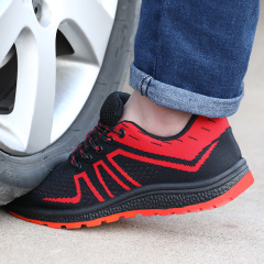 GUYISA High Quality Comfortable Lightweight Breathable Upper Safety Shoes for Men