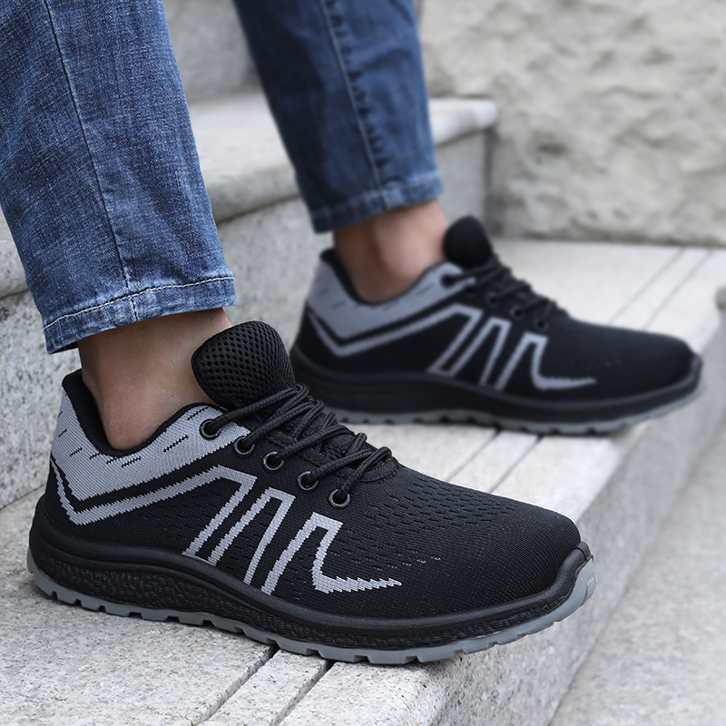 Wear Resistant Working Protective Shoes Breathable Industrial Safety Shoes