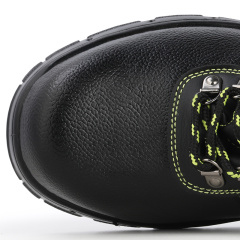 GUYISA factory price classic steel toe safety shoes rubber outsole men work shoe