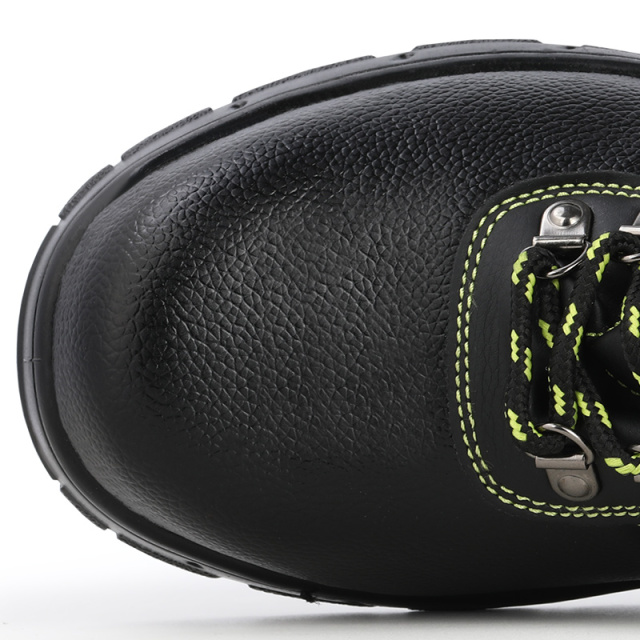 GUYISA factory price classic steel toe safety shoes rubber outsole men work shoe