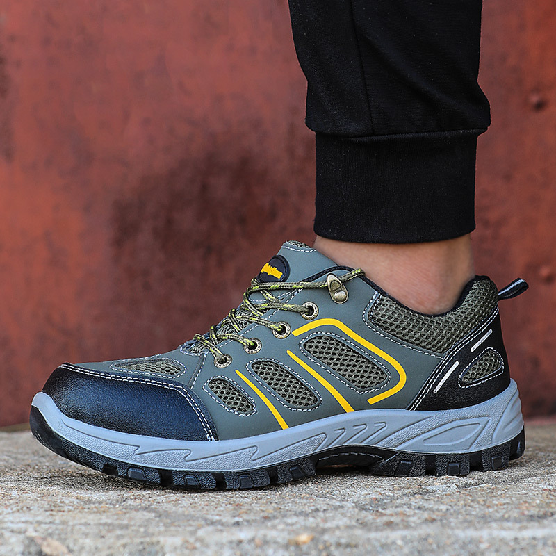 GUYISA Anti-skidding indestructible shoes with Steel Toe and Steel Plate