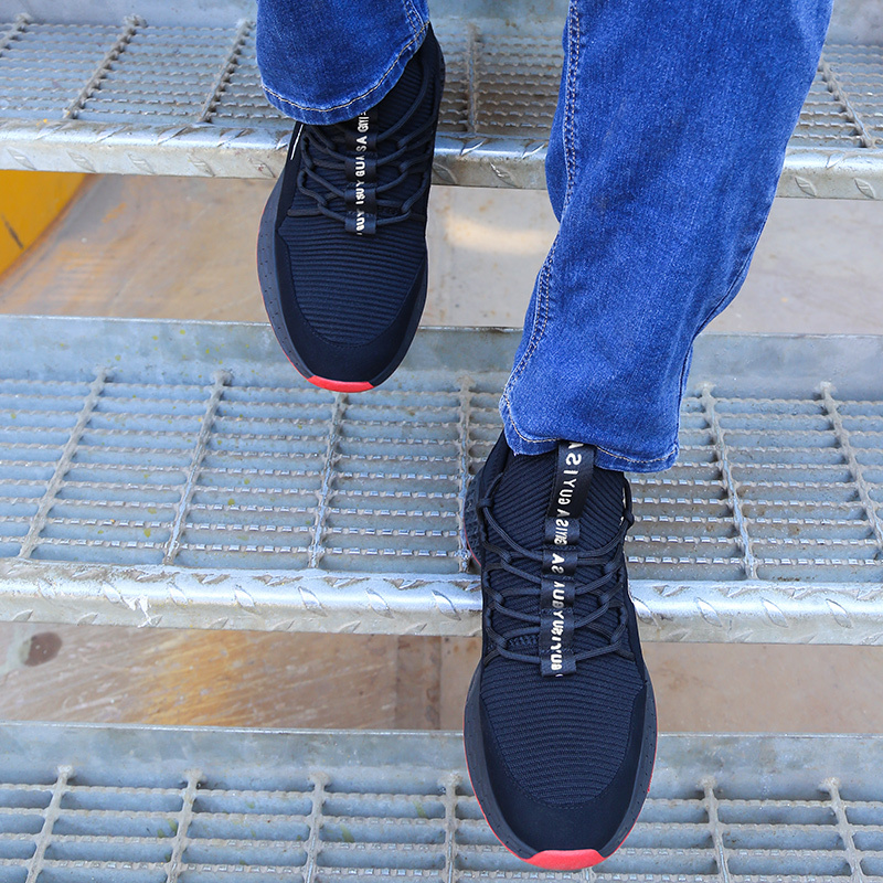 GUYISA High Quality Steel Toe Work Indestructible Woodland Men Safety Shoes Work Shoes
