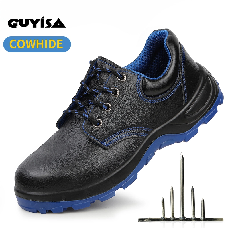 GUYISA New Design Black Anti-static shoes for work men