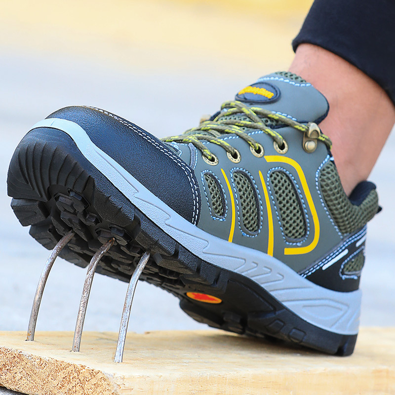 GUYISA Anti-skidding indestructible shoes with Steel Toe and Steel Plate