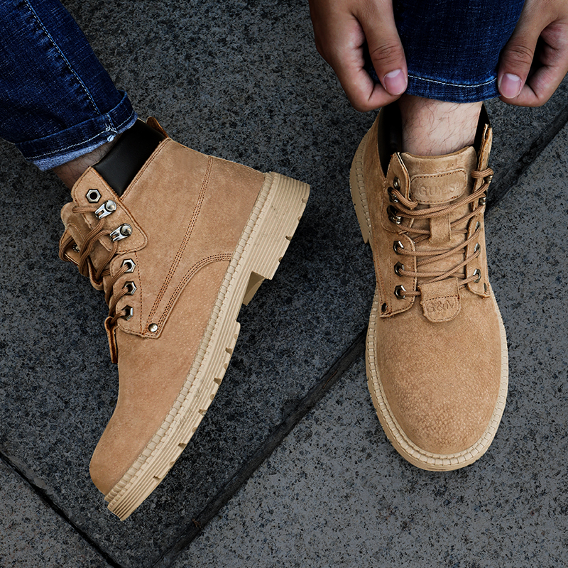 Hot Sellig Ankle Protection Work Boots Anti Smashing Safety Shoes with Steel Cap