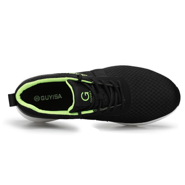GUYISA lightweight breathable men safety shoes with steel toe