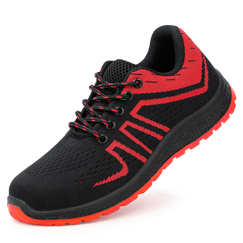 High Quality Comfortable Lightweight Breathable Upper Safety Shoes for Men