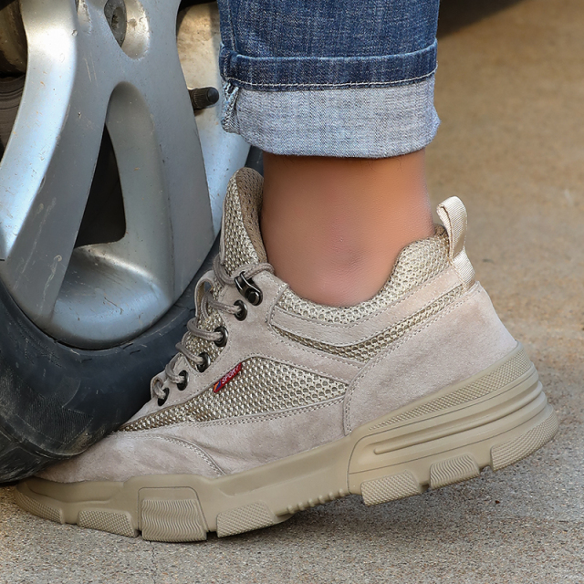 GUYISA fashionable anti puncture sports safety shoes work shoes safety