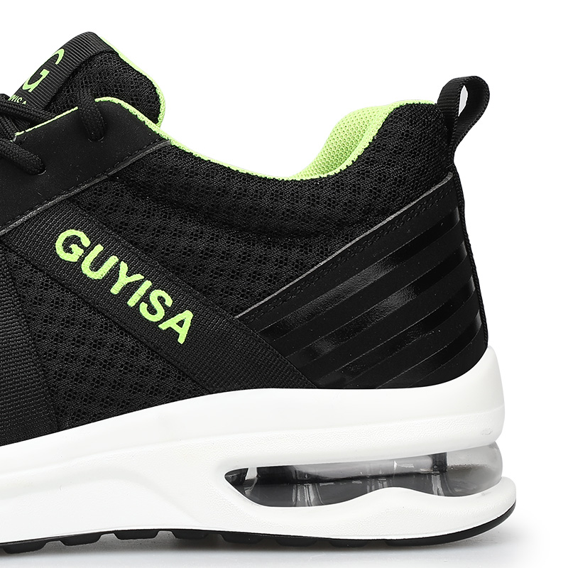 Lightweight Breathable Mens Womens Safety Shoes with Steel Toe and Build-In Air Cushion