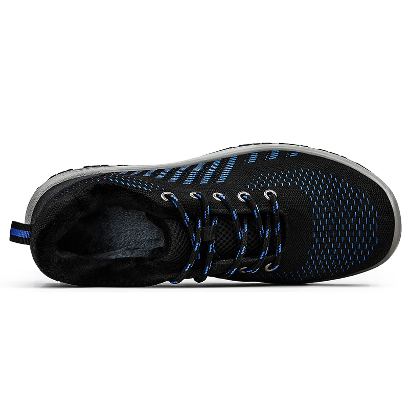 GUYISA men's winter warm steel toe anti smash anti piercing site wear-resistant safety shoes manufacturer wholesale