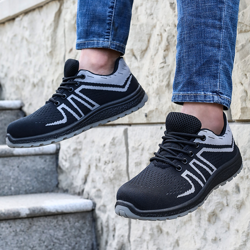 Wear Resistant Working Protective Shoes Breathable Industrial Safety Shoes