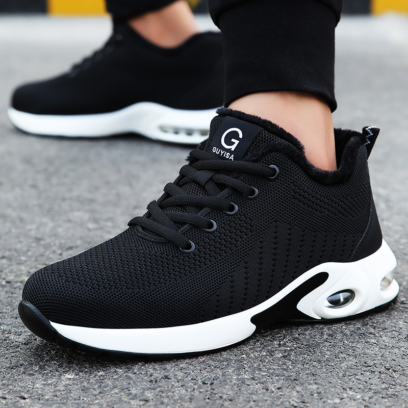 Winter Work Shoes Cotton Inside Mens Womens Industrial Protective Safety Shoes