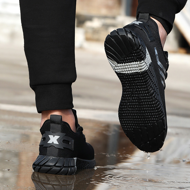 Hot Selling Working Sneakers Casual Safety Shoes With Steel Toe Construction Workers