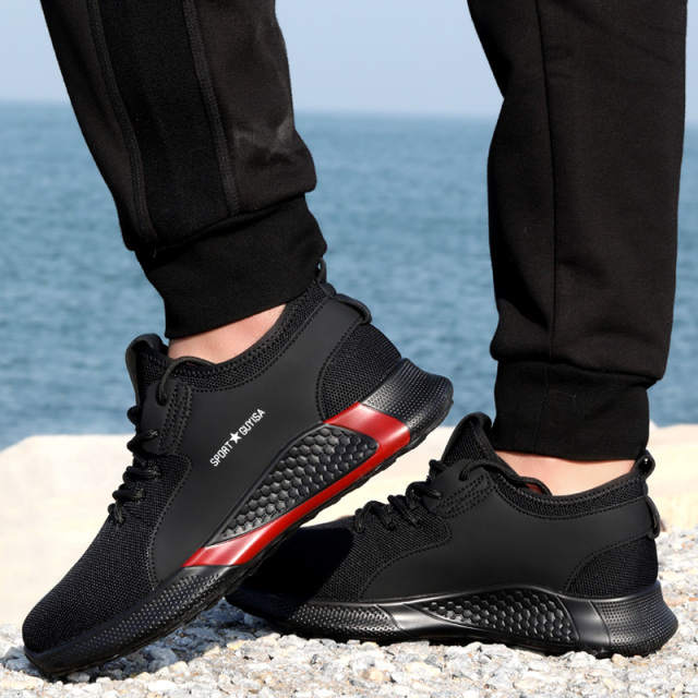 GUSYIA high quality industrial protective steel toe safety shoes for men