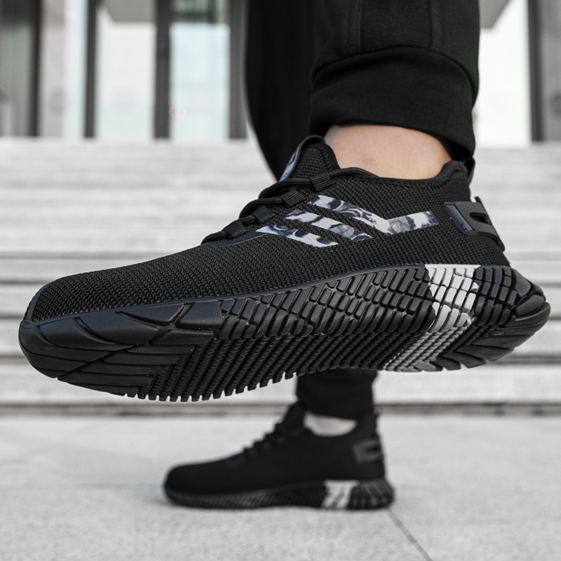 Hot Selling Working Sneakers Casual Safety Shoes With Steel Toe Construction Workers
