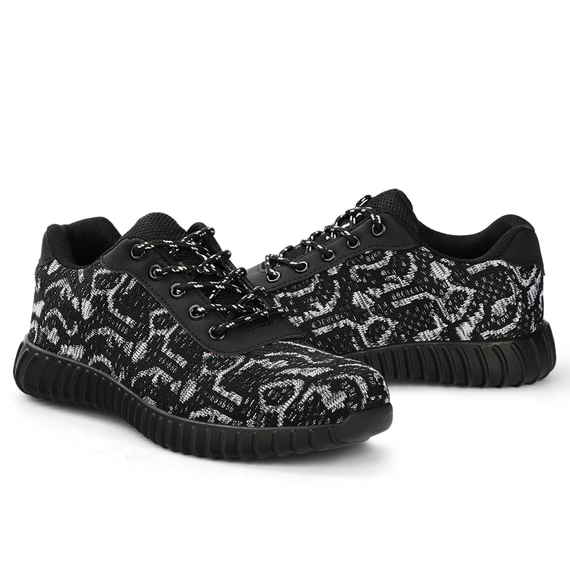 GUYISA Factory Promotion breathable lightweight slip-free rubber sole safety shoes