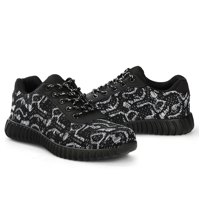 GUYISA Factory Promotion breathable lightweight slip-free rubber sole safety shoes