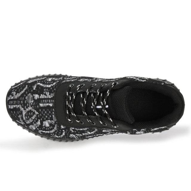 GUYISA Factory Promotion breathable lightweight slip-free rubber sole safety shoes