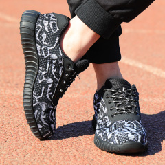 GUYISA Factory Promotion breathable lightweight slip-free rubber sole safety shoes