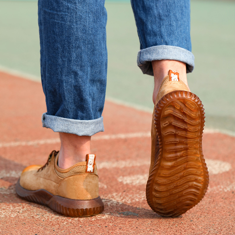 High Quality Anti-Cracking And Puncture Prevention Steel Toe Safety Work Shoes