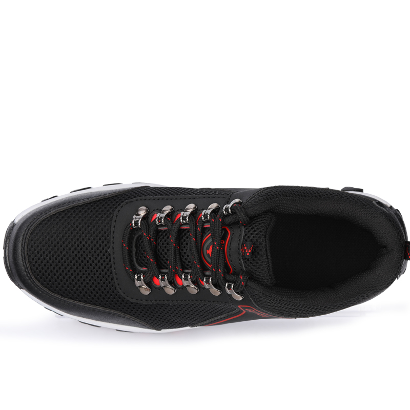 Wear Resistant Breathable Mens Womens Industrial Steel Toe Safety Work Shoes