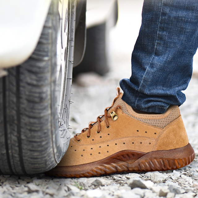 GUYISA Factory sales can be customized anti-piercing safety work shoes