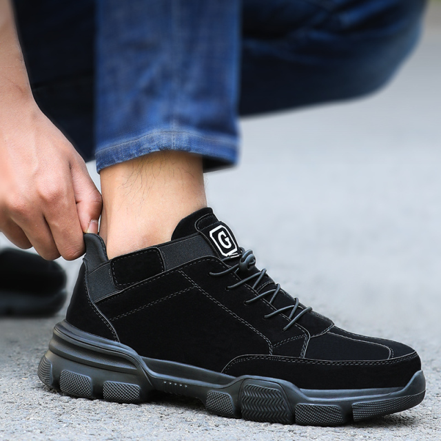 GUYISA High Quality men work safety shoes with customizable steel toes