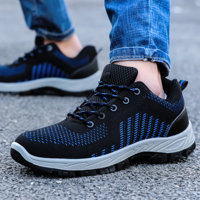 GUYISA High Quality Safety working shoes with breathable Mesh surface