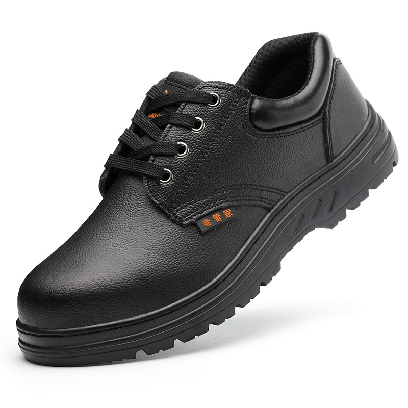 GUYISA leather safety shoes for men