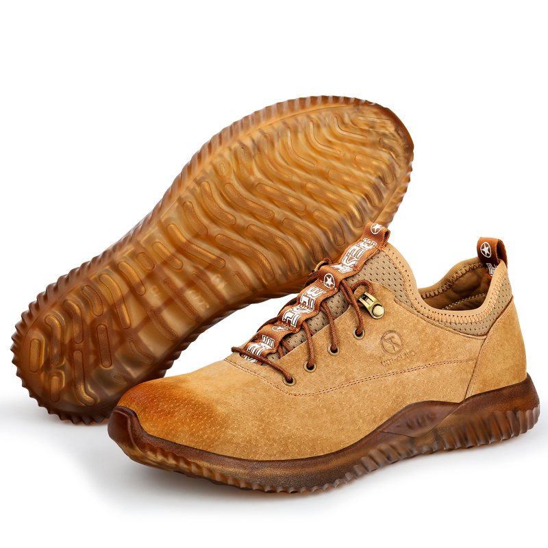 High Quality Anti-Cracking And Puncture Prevention Steel Toe Safety Work Shoes