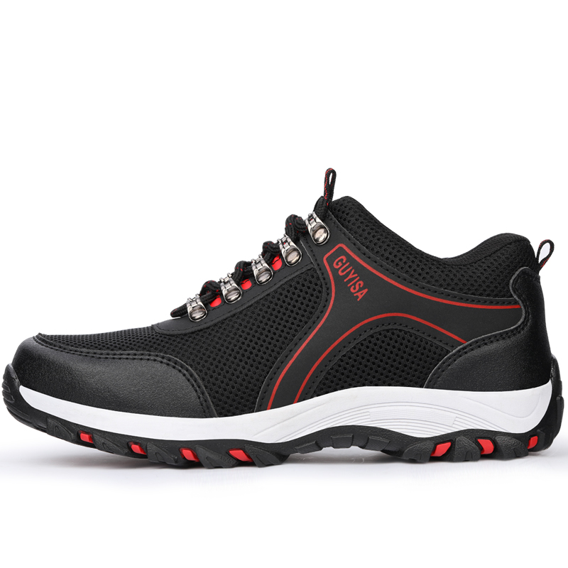 Wear Resistant Breathable Mens Womens Industrial Steel Toe Safety Work Shoes