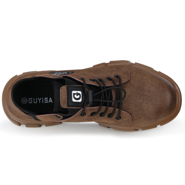 GUYISA Factory direct sales can be customized lightweight steel toe safety shoes