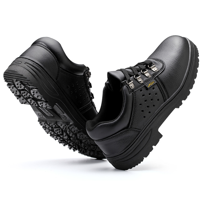 High Quality Industrial Safety Shoes Anti-Slip Wear Resistant Steel Toe Shoes