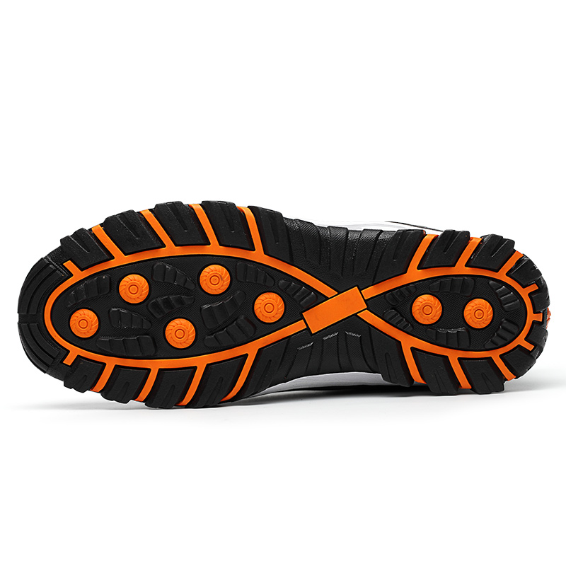 Factory direct sales professional anti-piercing steel toe safety shoes rubber sole safety shoes