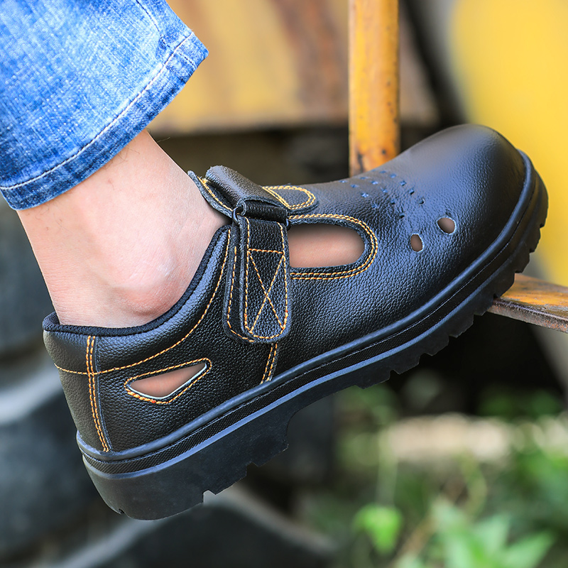 GUYISA Hot-selling high-quality Steel Toe puncture-proof safety shoes summer breathable safety work shoes